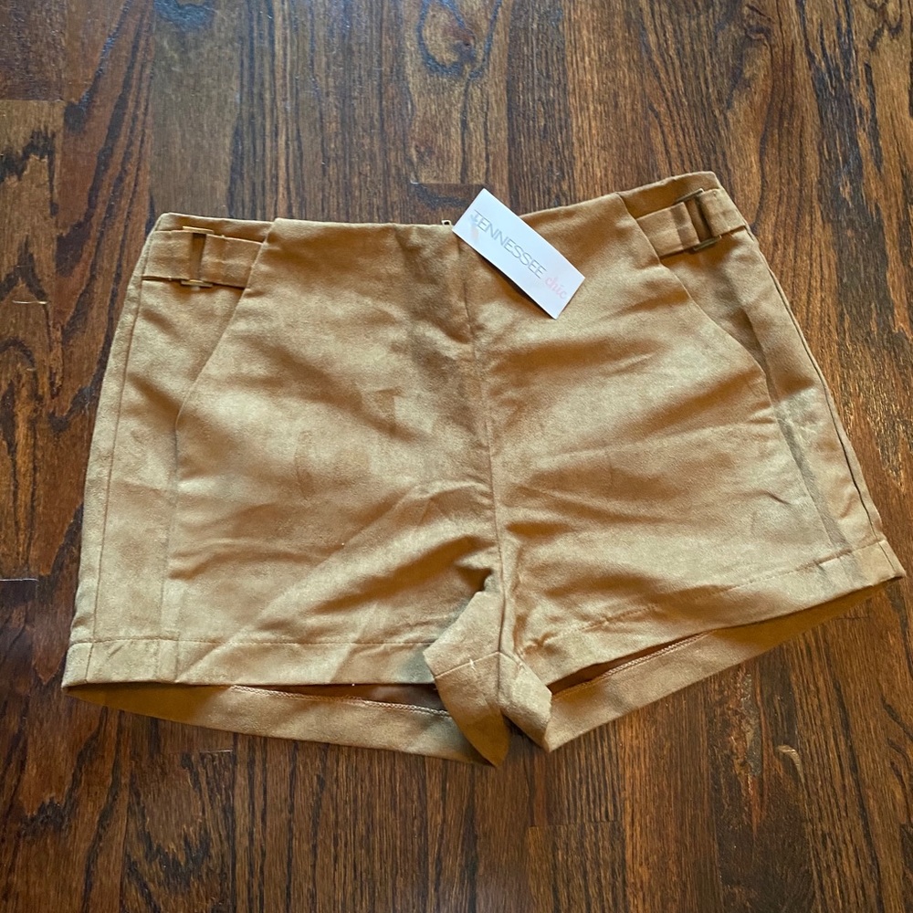 Delaney Suede Shorts
